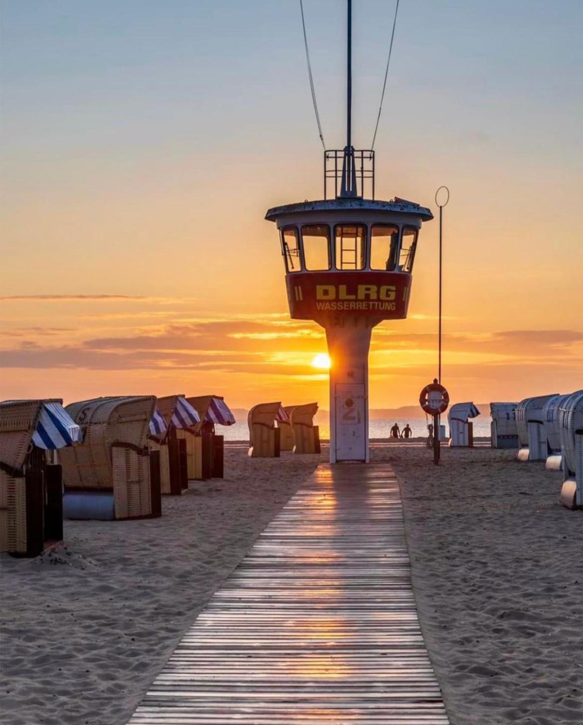 3Sz Penthaus Luna Am Sandstrand Mit Meerblick & Balkon Λίμπεκ Εξωτερικό φωτογραφία