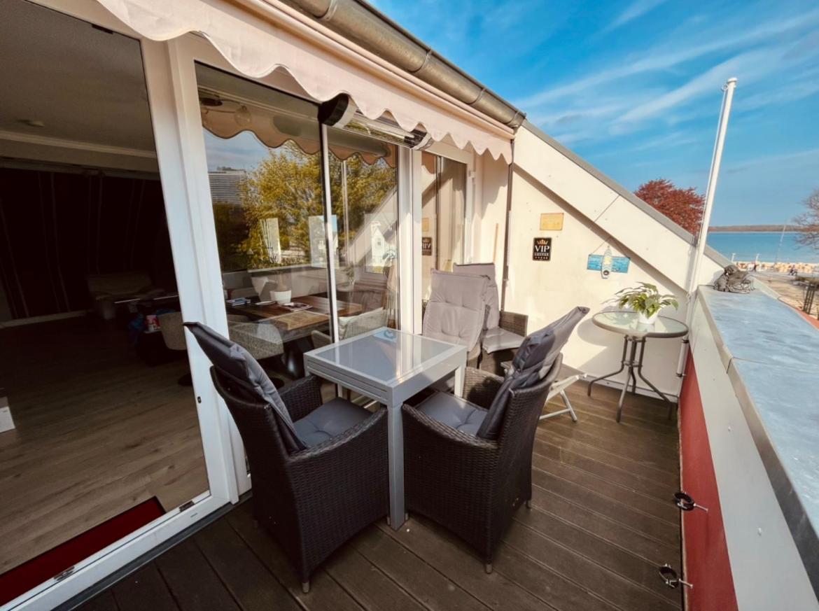 3Sz Penthaus Luna Am Sandstrand Mit Meerblick & Balkon Λίμπεκ Εξωτερικό φωτογραφία