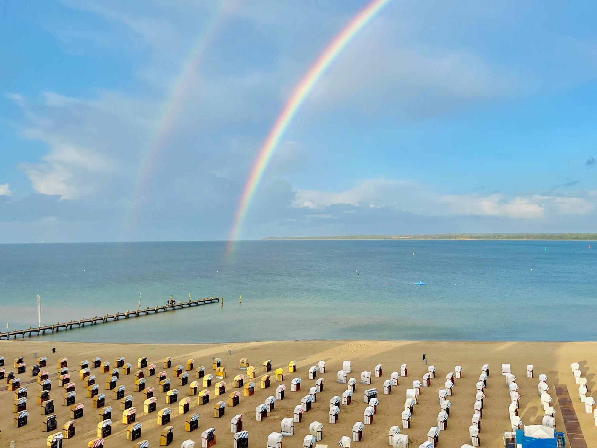 3Sz Penthaus Luna Am Sandstrand Mit Meerblick & Balkon Λίμπεκ Εξωτερικό φωτογραφία